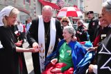 2011 Lourdes Pilgrimage - Archbishop Dolan with Malades (157/267)